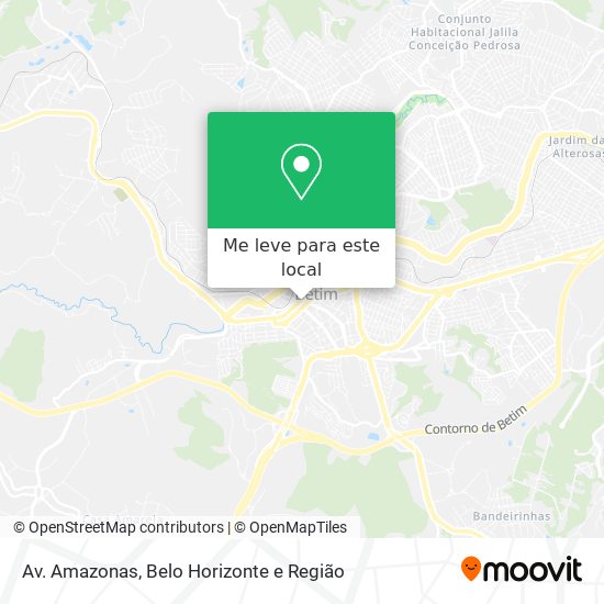 Av. Amazonas mapa