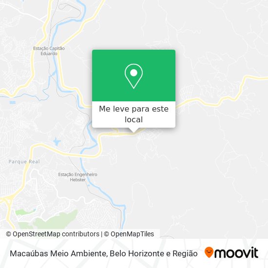 Macaúbas Meio Ambiente mapa