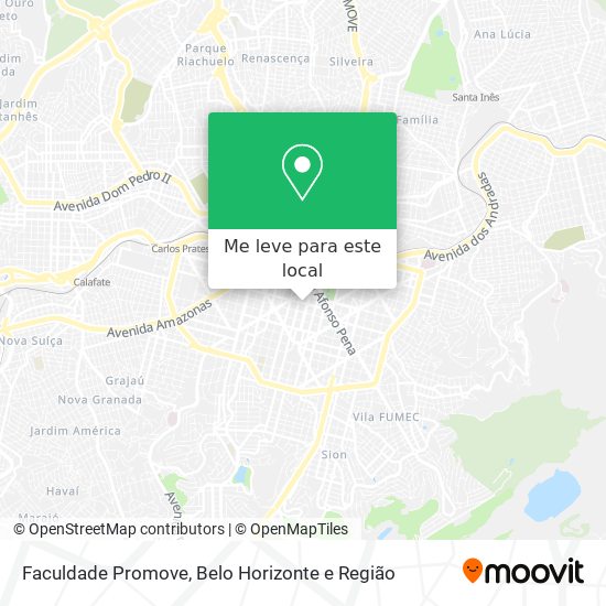 Faculdade Promove mapa