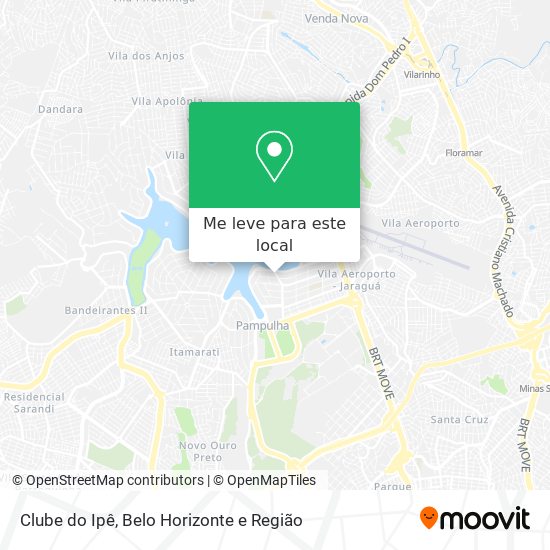 Clube do Ipê mapa