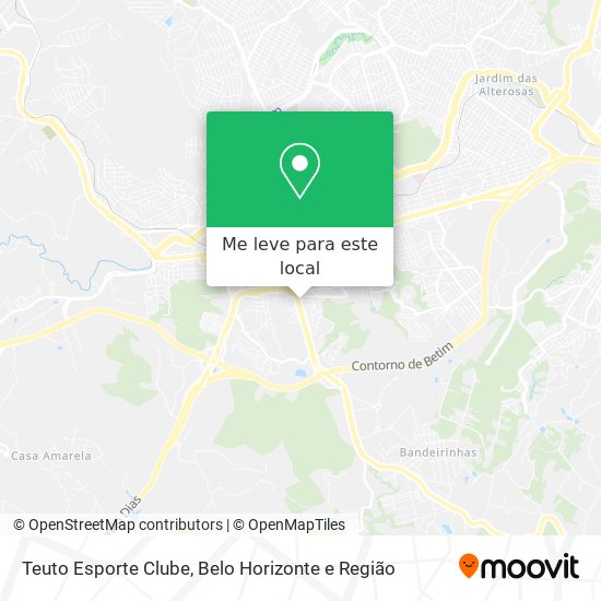 Teuto Esporte Clube mapa