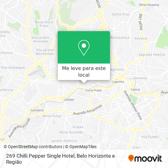 269 Chilli Pepper Single Hotel mapa