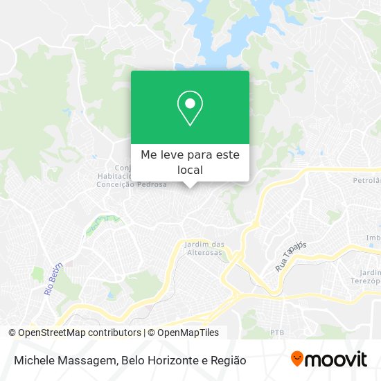 Michele Massagem mapa