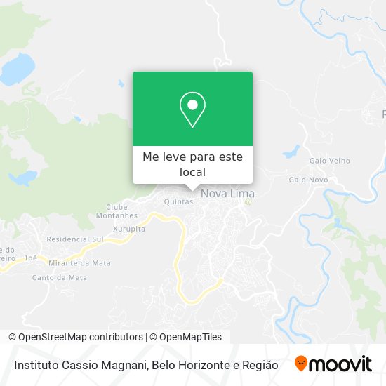 Instituto Cassio Magnani mapa