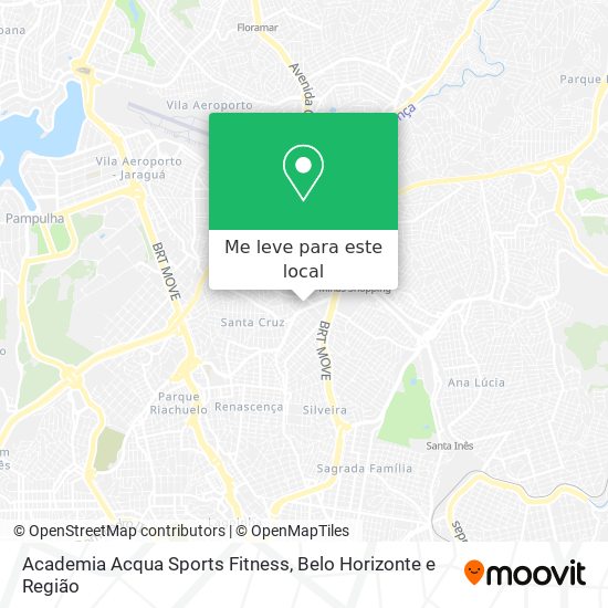 Academia Acqua Sports Fitness mapa