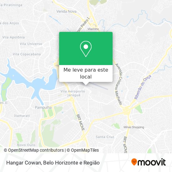 Hangar Cowan mapa