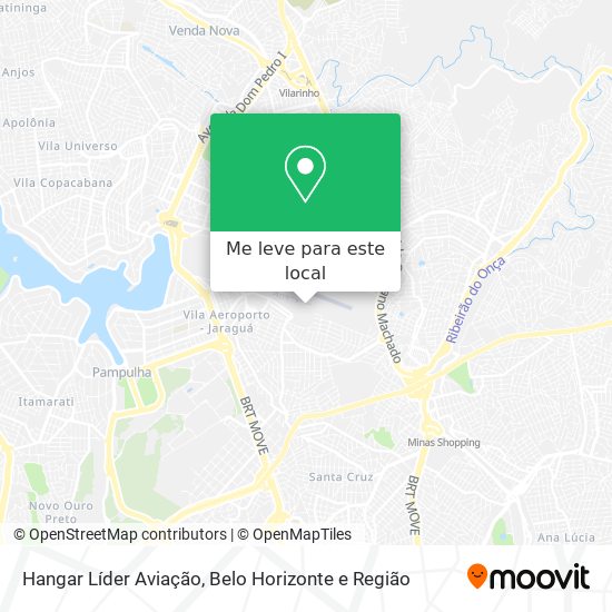 Hangar Líder Aviação mapa