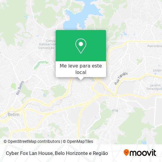 Cyber Fox Lan House mapa