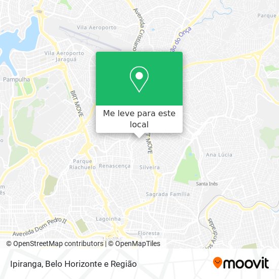 Ipiranga mapa