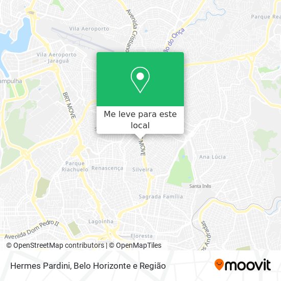 Hermes Pardini mapa