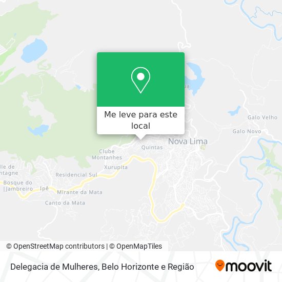 Delegacia de Mulheres mapa