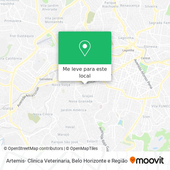 Artemis- Clinica Veterinaria mapa