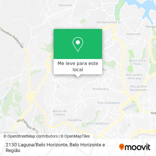 2130 Laguna/Belo Horizonte mapa