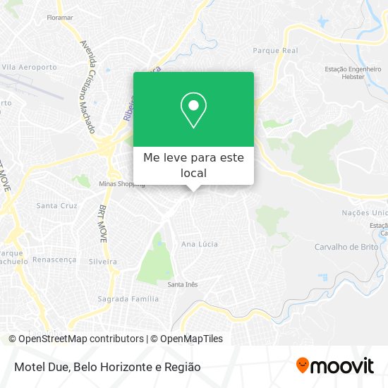 Motel Due mapa