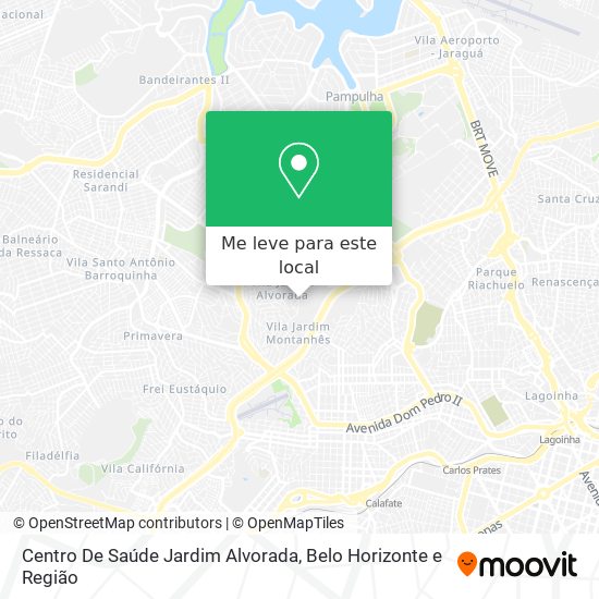 Centro De Saúde Jardim Alvorada mapa