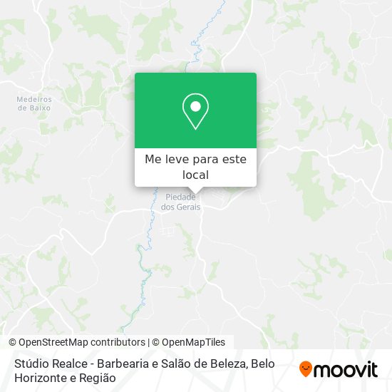 Stúdio Realce - Barbearia e Salão de Beleza mapa