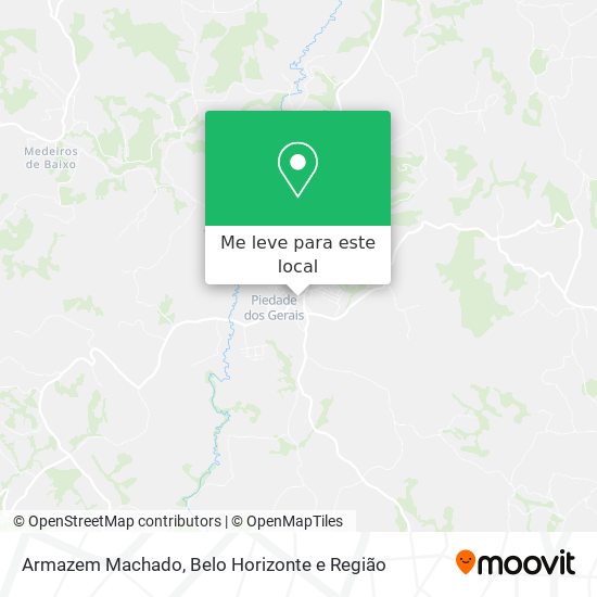 Armazem Machado mapa