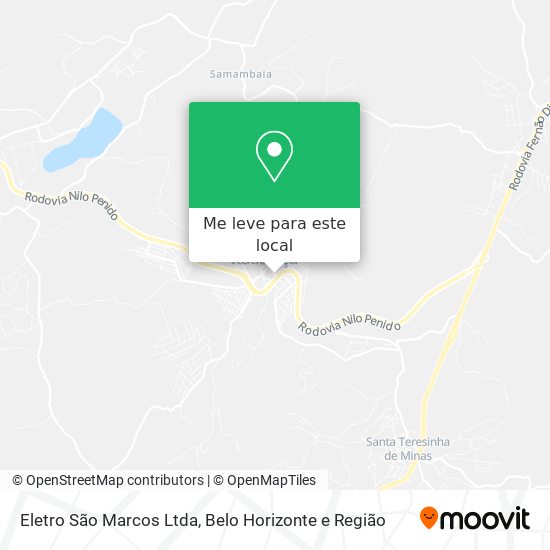 Eletro São Marcos Ltda mapa