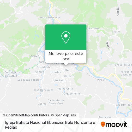 Igreja Batista Nacional Ebenezer mapa