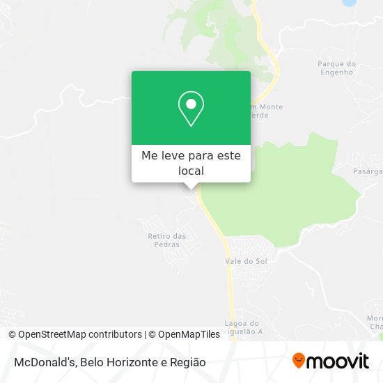 McDonald's mapa