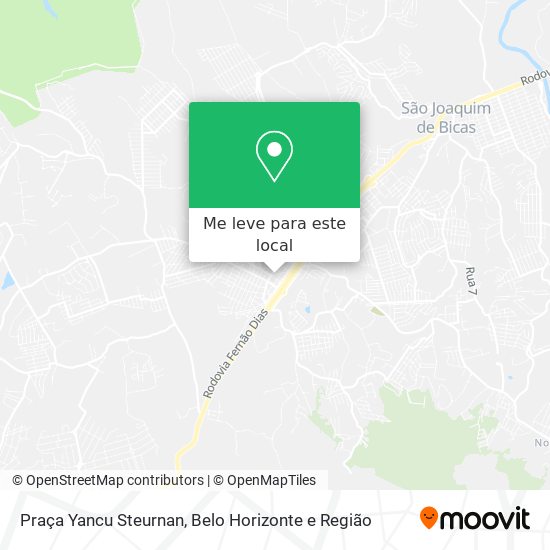 Praça Yancu Steurnan mapa