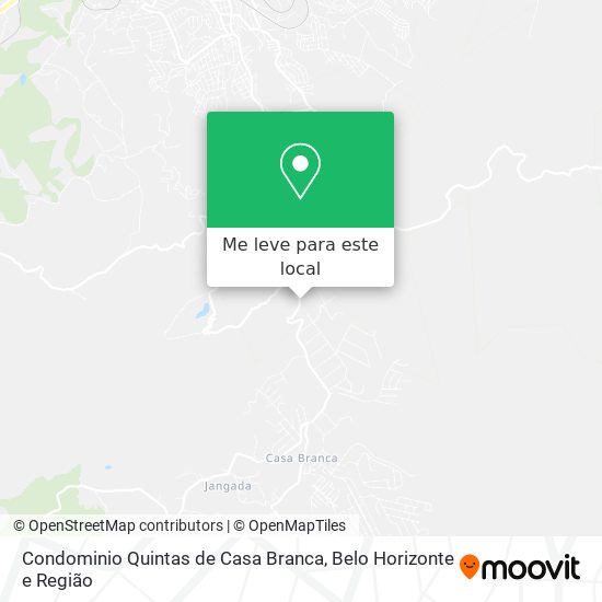 Condominio Quintas de Casa Branca mapa