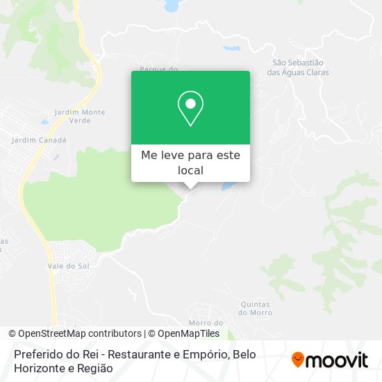 Preferido do Rei - Restaurante e Empório mapa