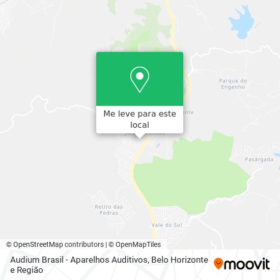 Audium Brasil - Aparelhos Auditivos mapa