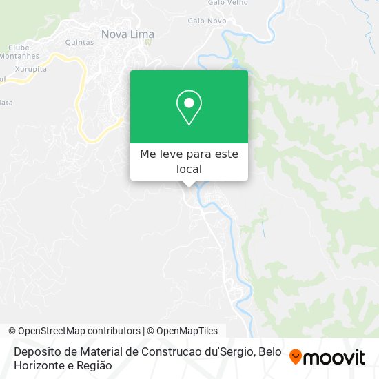 Deposito de Material de Construcao du'Sergio mapa