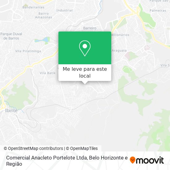 Comercial Anacleto Portelote Ltda mapa