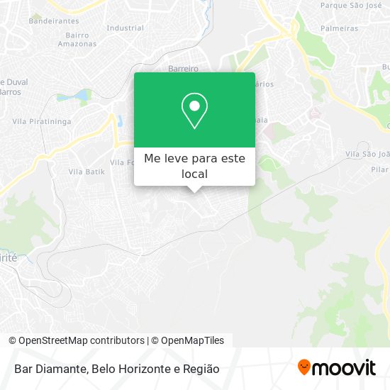 Bar Diamante mapa