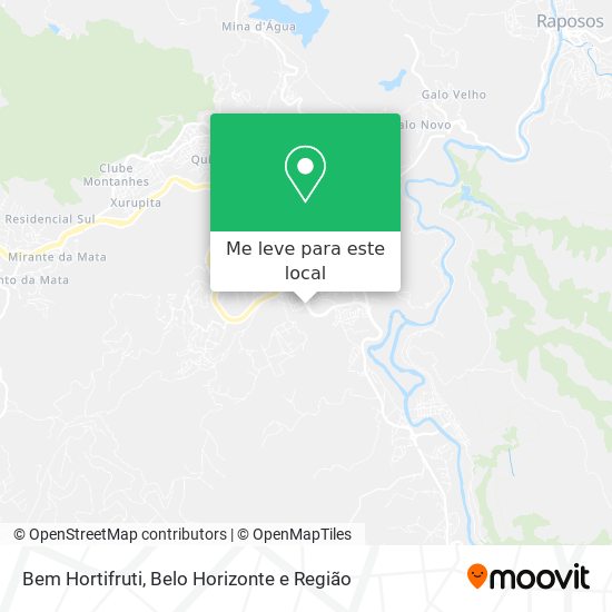 Bem Hortifruti mapa