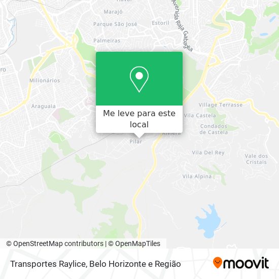 Transportes Raylice mapa