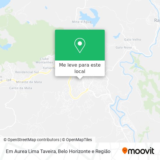 Em Aurea Lima Taveira mapa