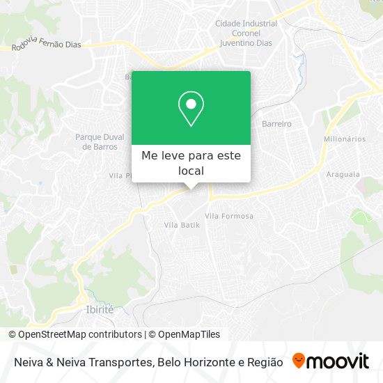 Neiva & Neiva Transportes mapa