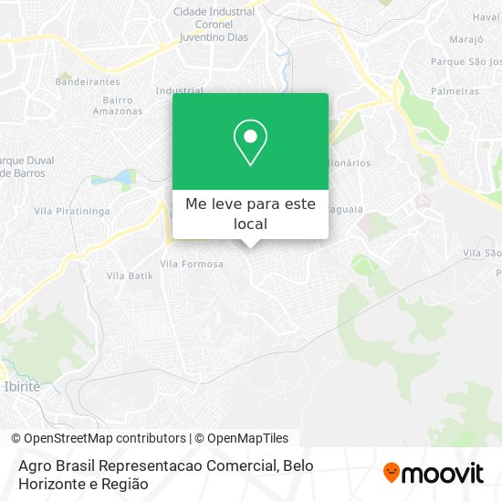 Agro Brasil Representacao Comercial mapa