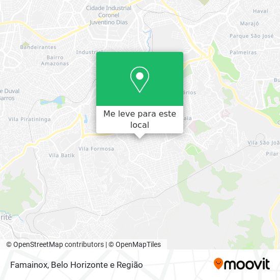 Famainox mapa