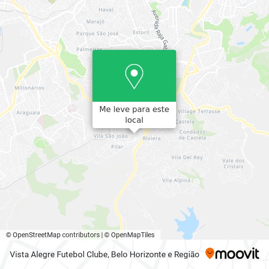 Vista Alegre Futebol Clube mapa