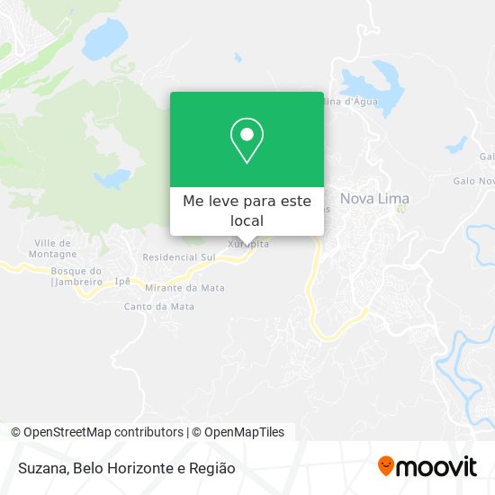 Suzana mapa
