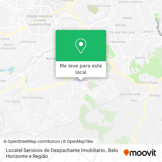 Locatel Servicos de Despachante Imobiliario. mapa