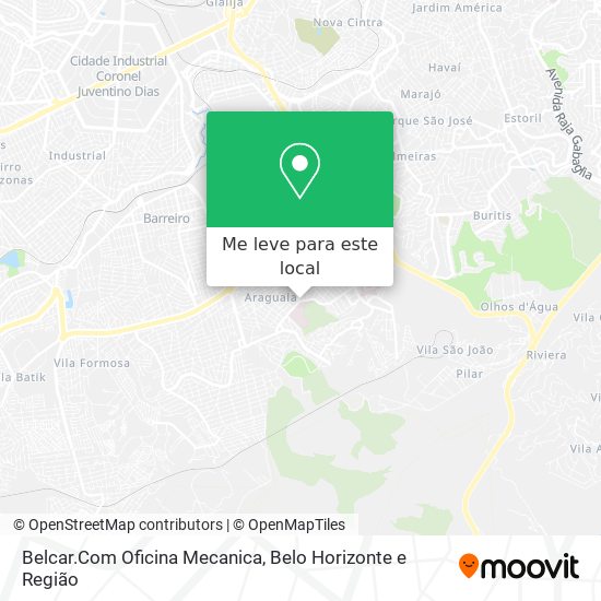 Belcar.Com Oficina Mecanica mapa