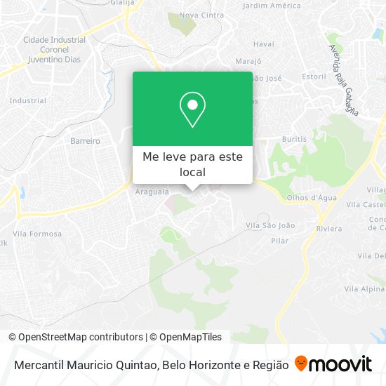 Mercantil Mauricio Quintao mapa