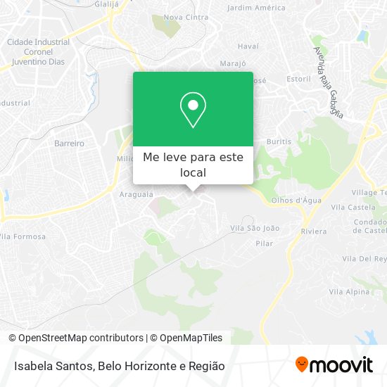 Isabela Santos mapa