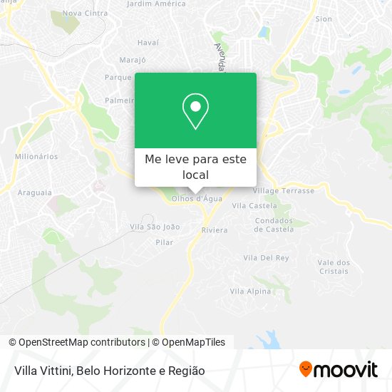 Villa Vittini mapa