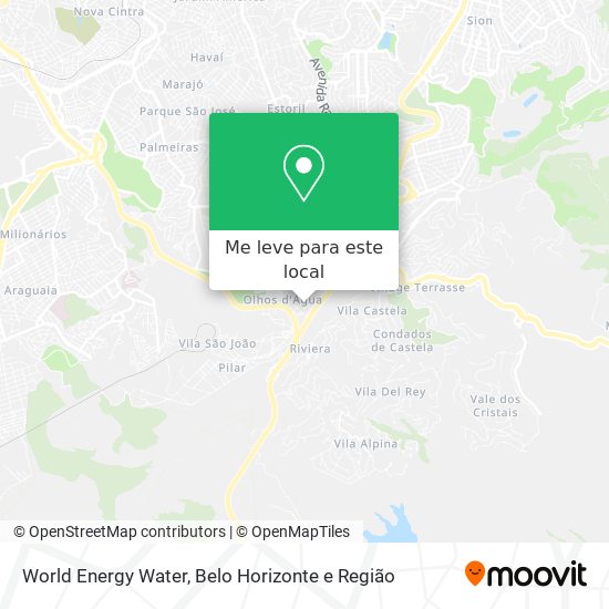 World Energy Water mapa