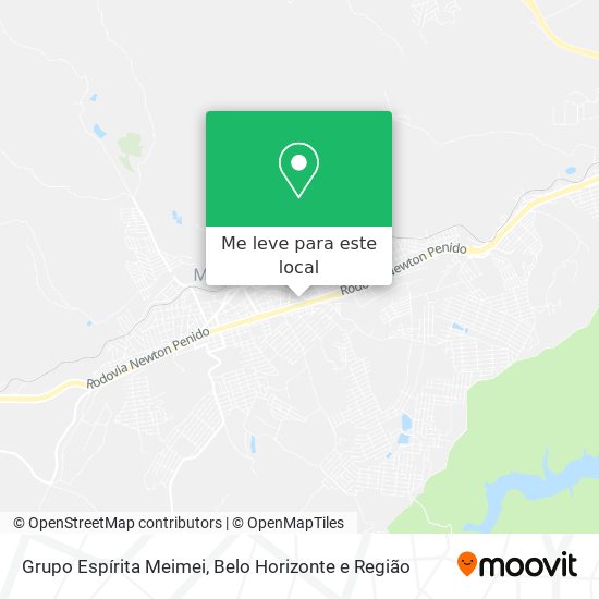 Grupo Espírita Meimei mapa