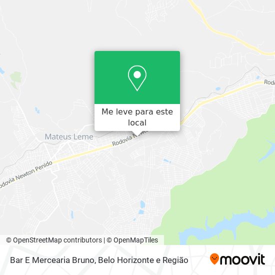 Bar E Mercearia Bruno mapa