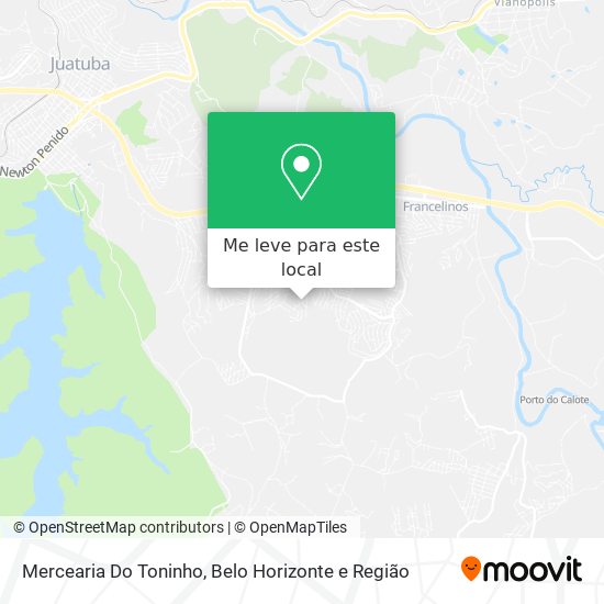 Mercearia Do Toninho mapa