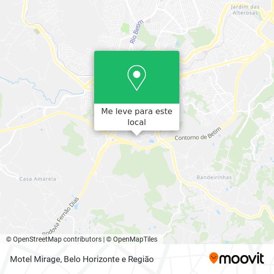 Motel Mirage mapa