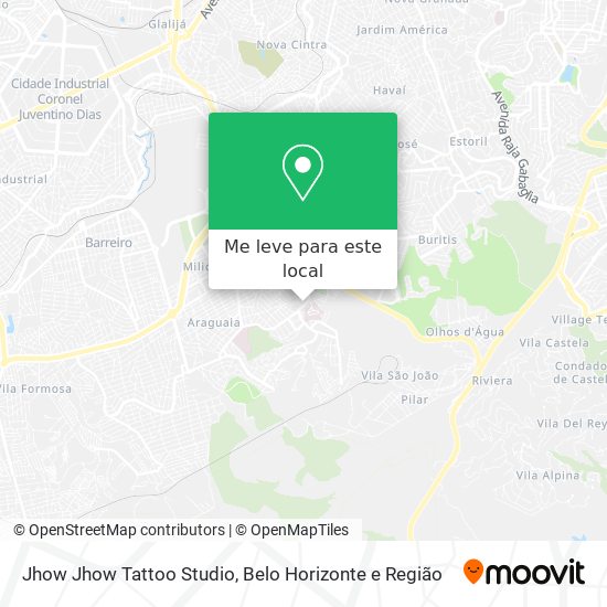 Jhow Jhow Tattoo Studio mapa